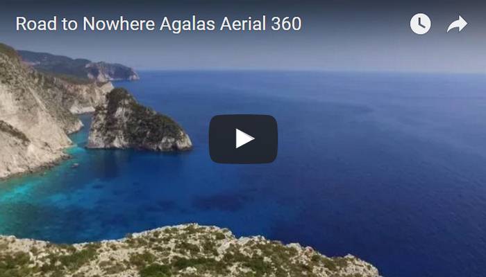 Road to Nowhere Agalas Aerial 360 Video